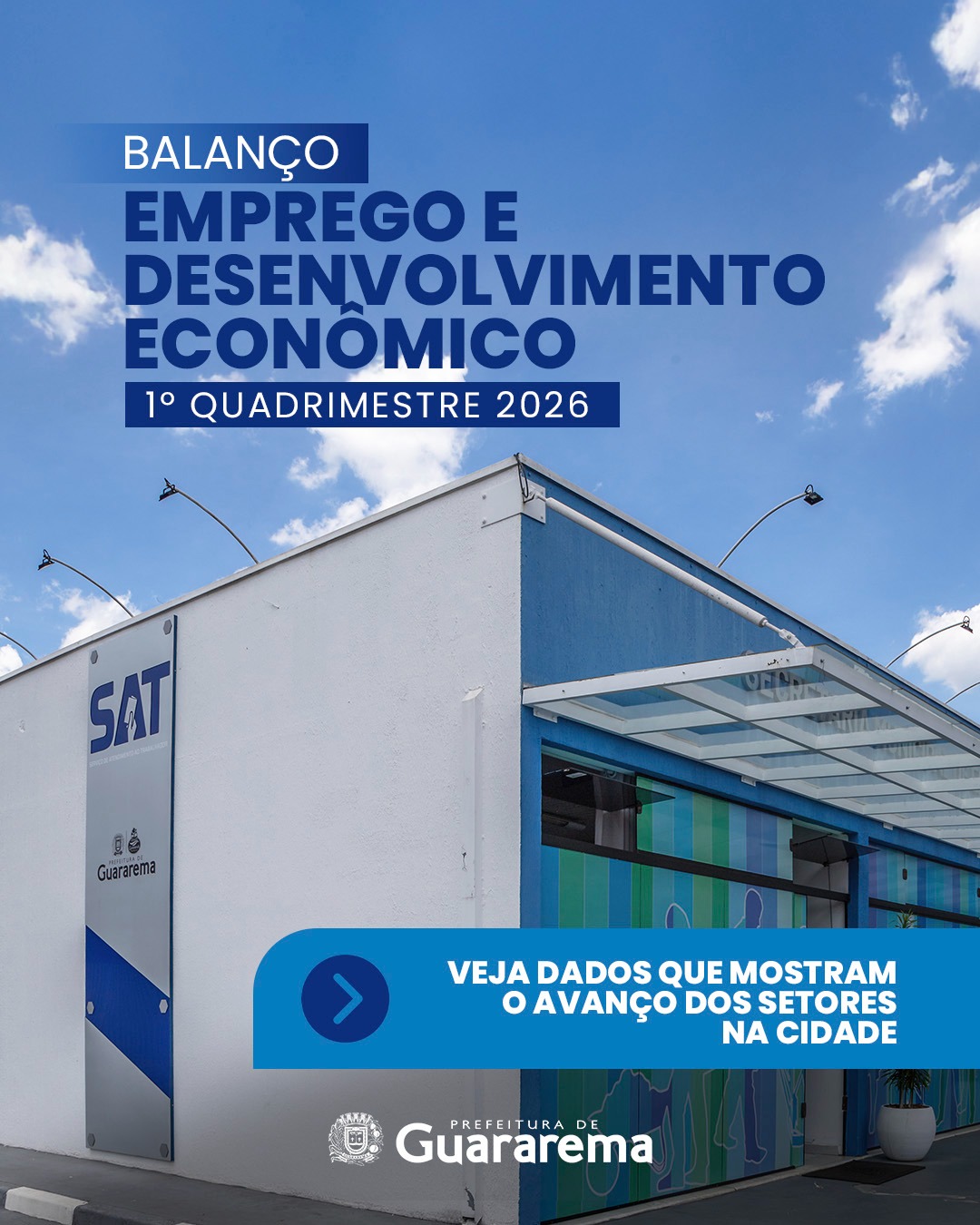 Postagem feita no Instagram da Prefeitura