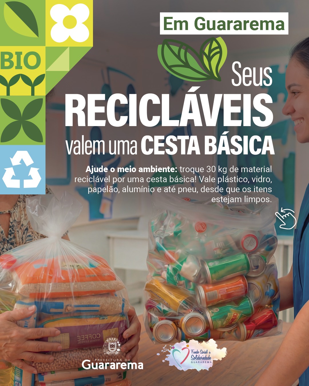 Postagem feita no Instagram da Prefeitura