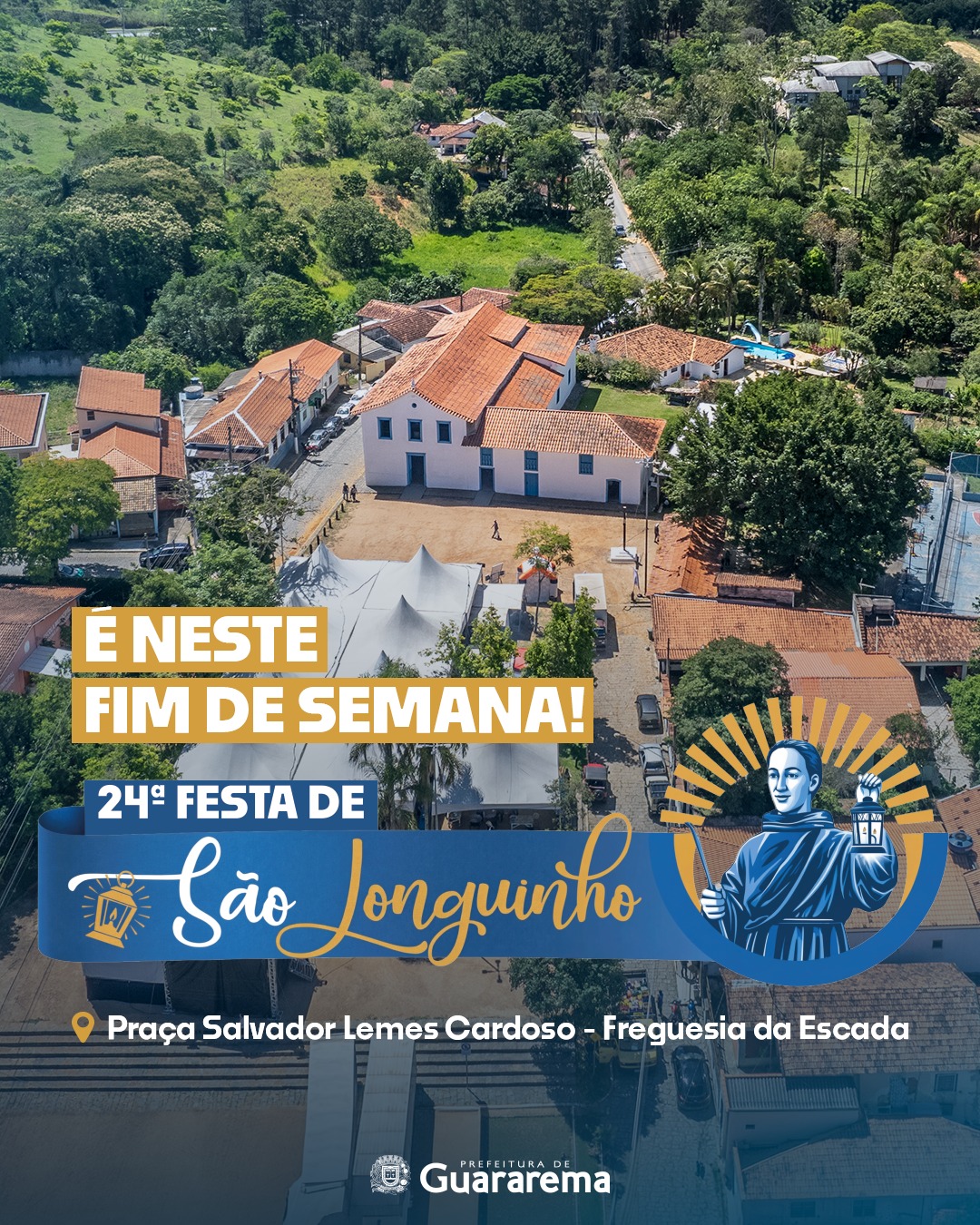 Postagem feita no Instagram da Prefeitura