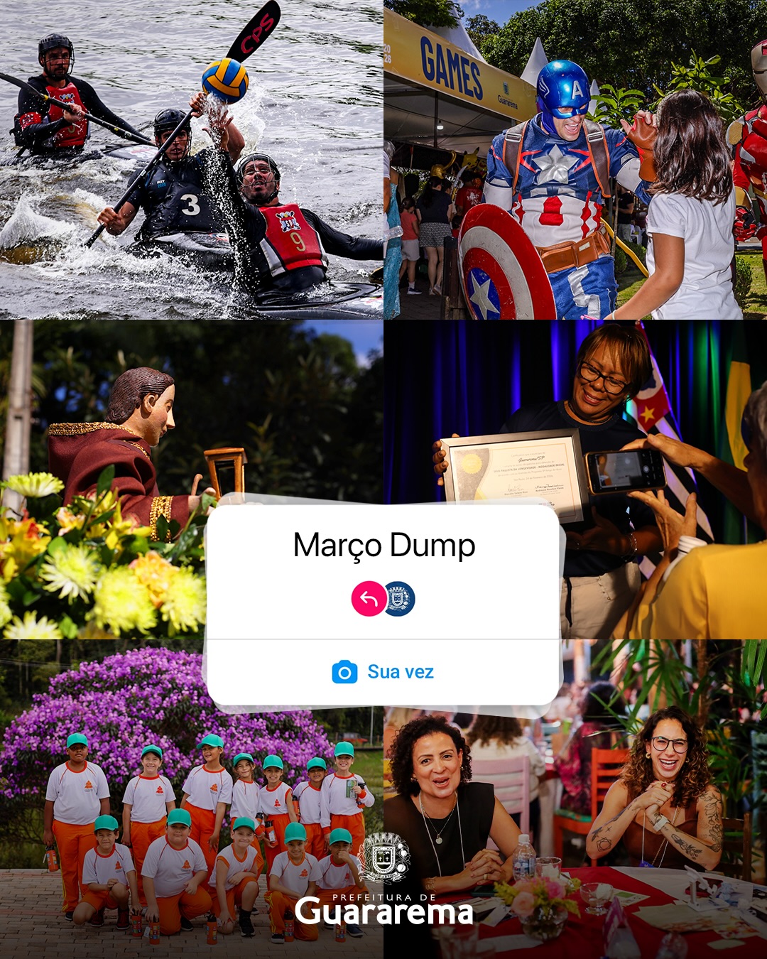 Postagem feita no Instagram da Prefeitura