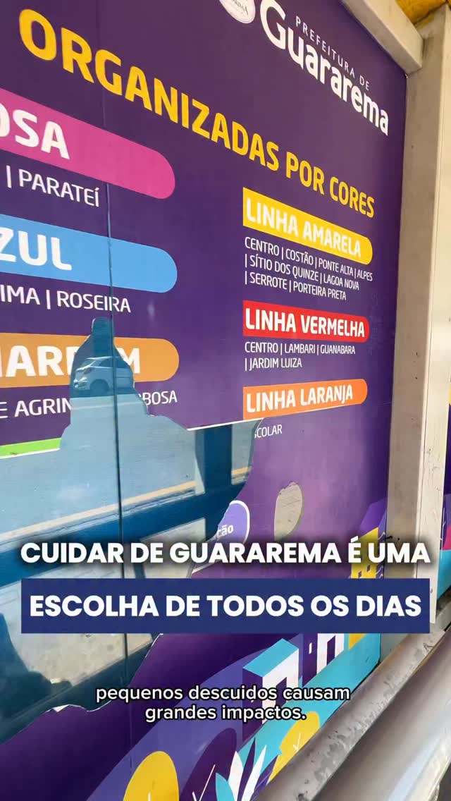 Postagem feita no Instagram da Prefeitura