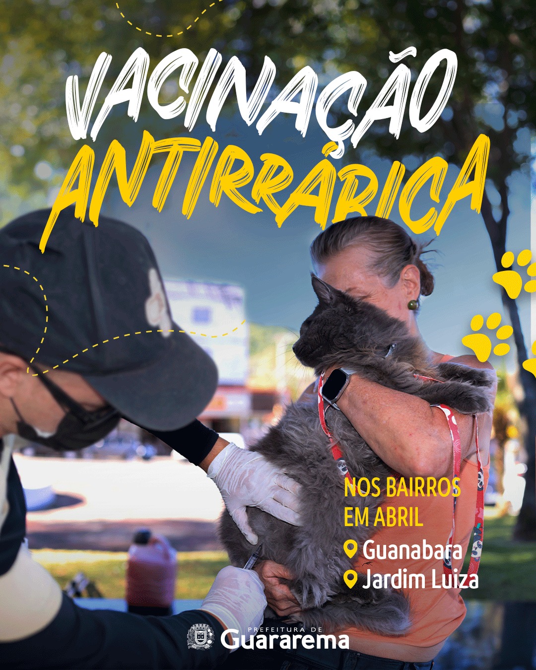 Postagem feita no Instagram da Prefeitura