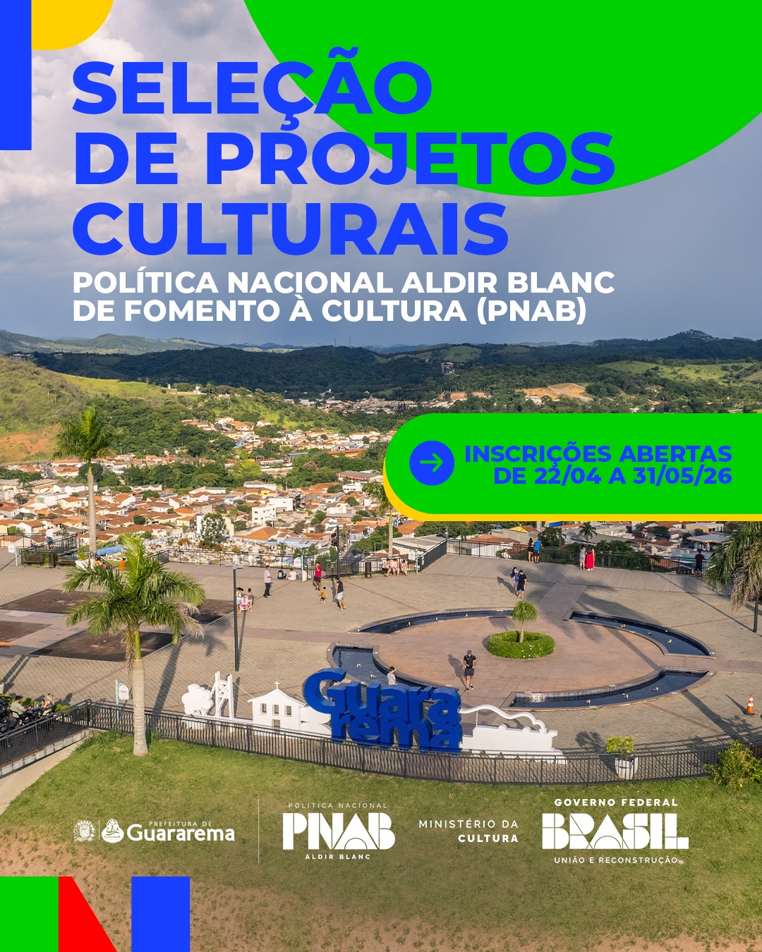 Postagem feita no Instagram da Prefeitura