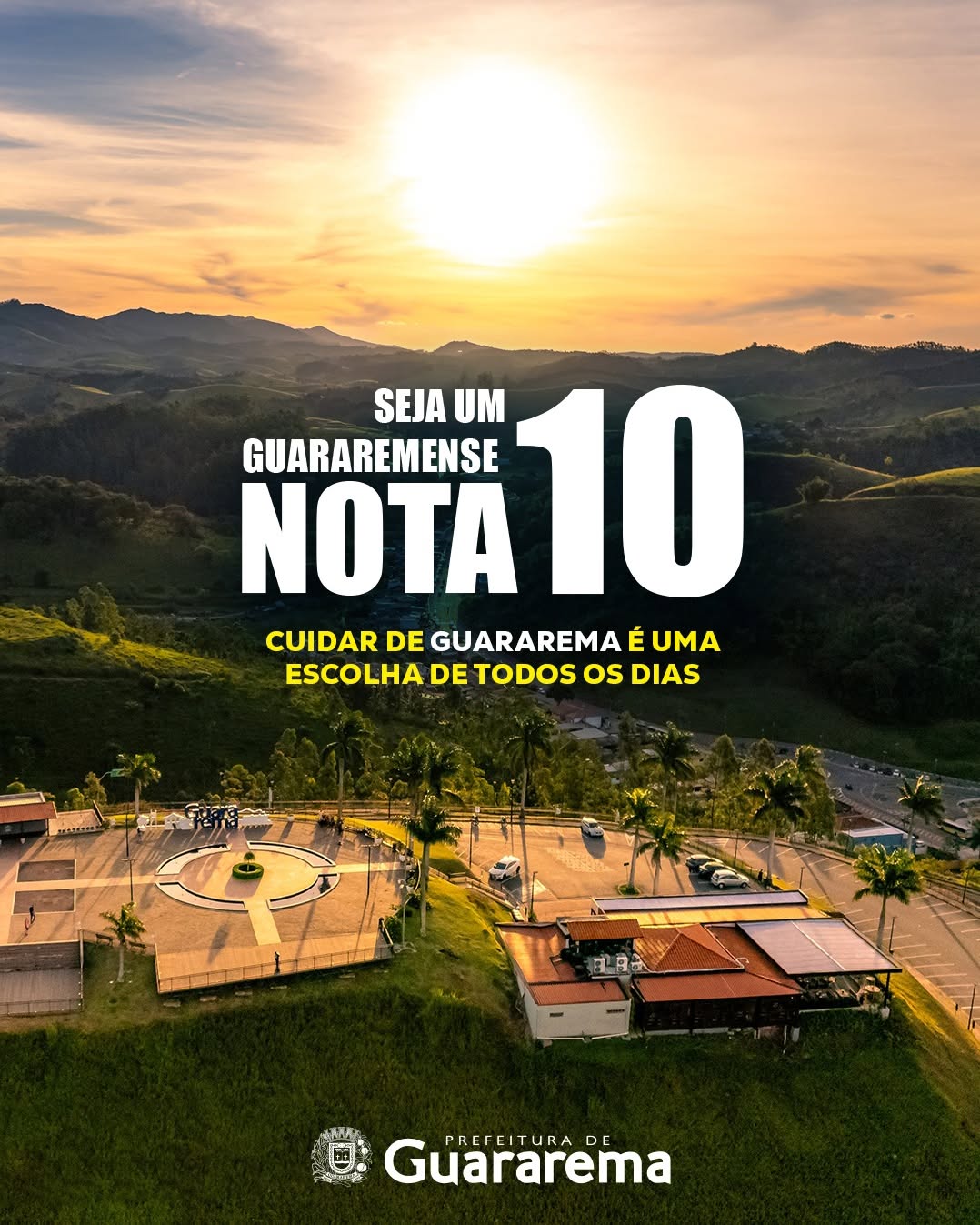 Postagem feita no Instagram da Prefeitura