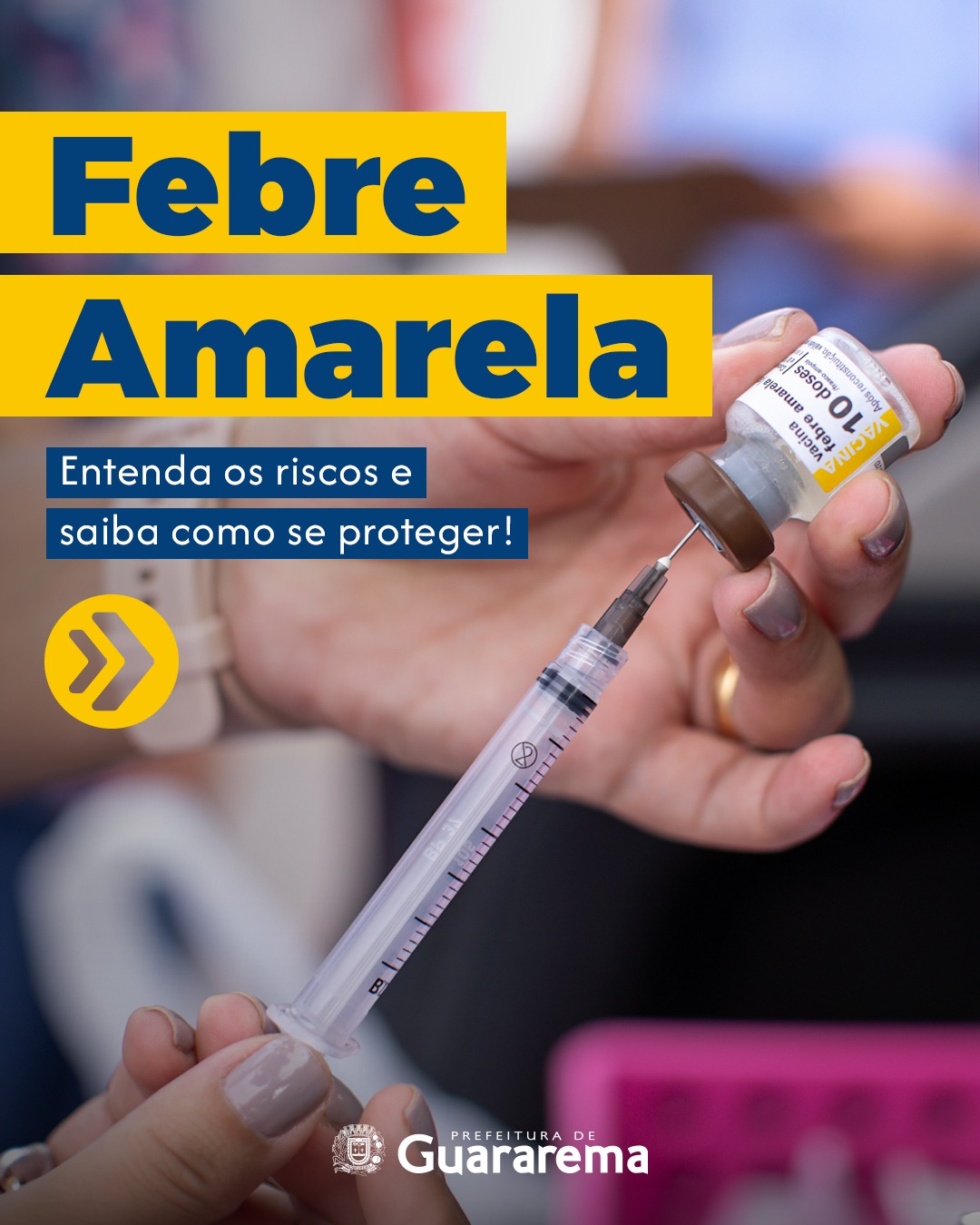 Postagem feita no Instagram da Prefeitura