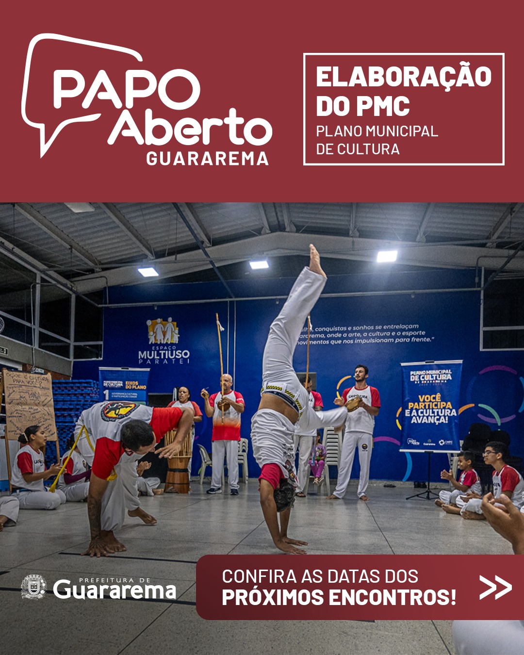 Postagem feita no Instagram da Prefeitura