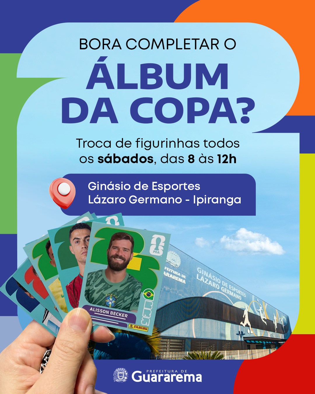 Postagem feita no Instagram da Prefeitura