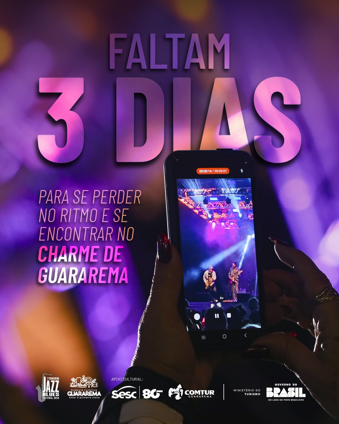 Postagem feita no Instagram da Prefeitura