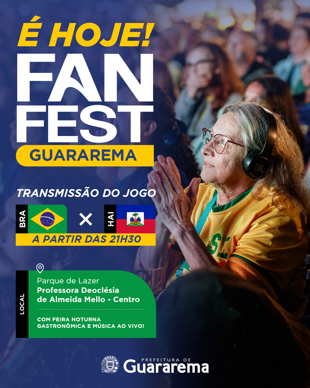 Postagem feita no Instagram da Prefeitura