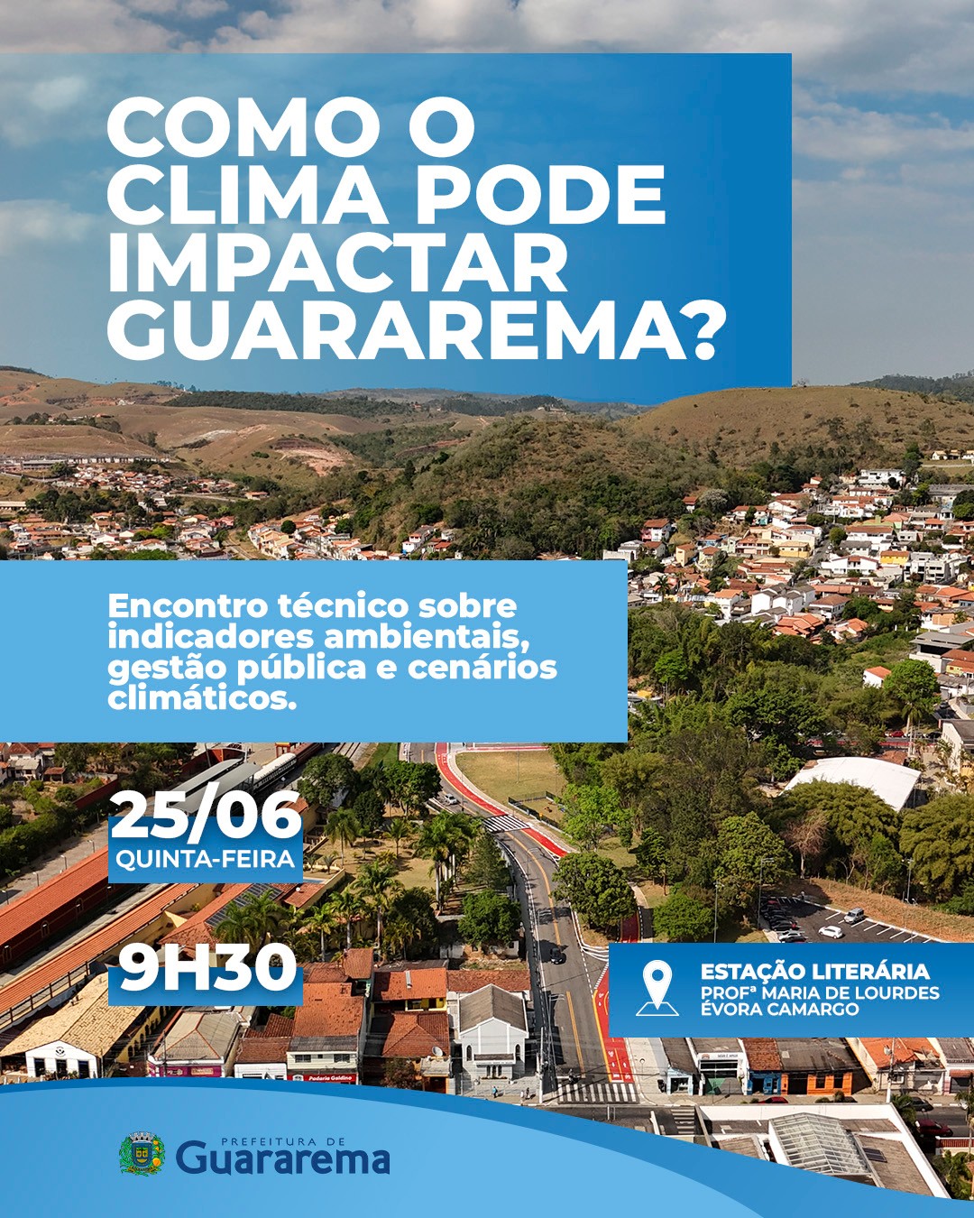 Postagem feita no Instagram da Prefeitura