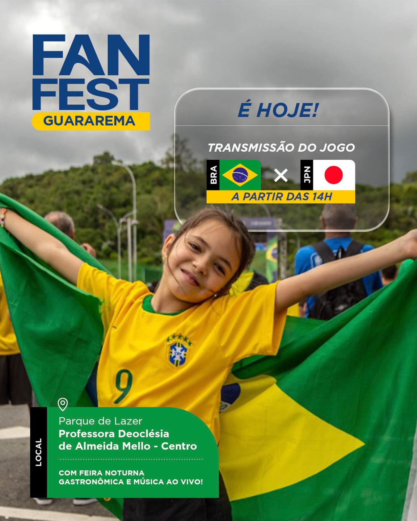 Postagem feita no Instagram da Prefeitura