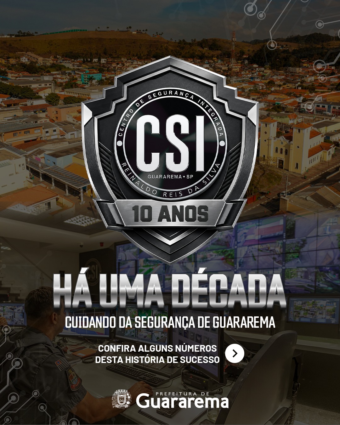 Postagem feita no Instagram da Prefeitura