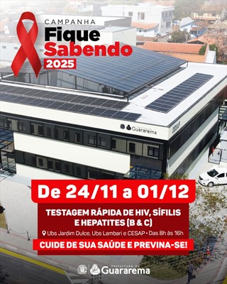 Postagem feita no Instagram da Prefeitura